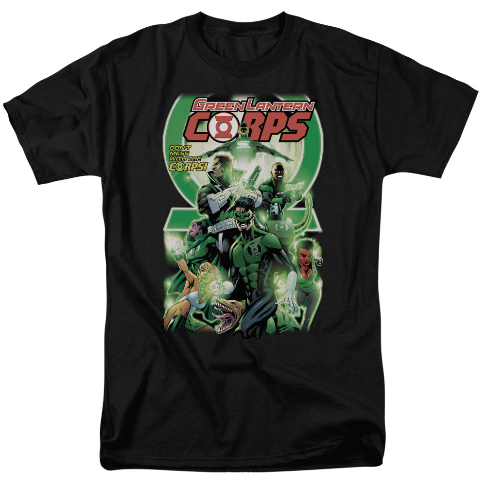 GREEN LANTERN/GL CORPS #25 COVER - S/S ADULT 18/1 - BLACK