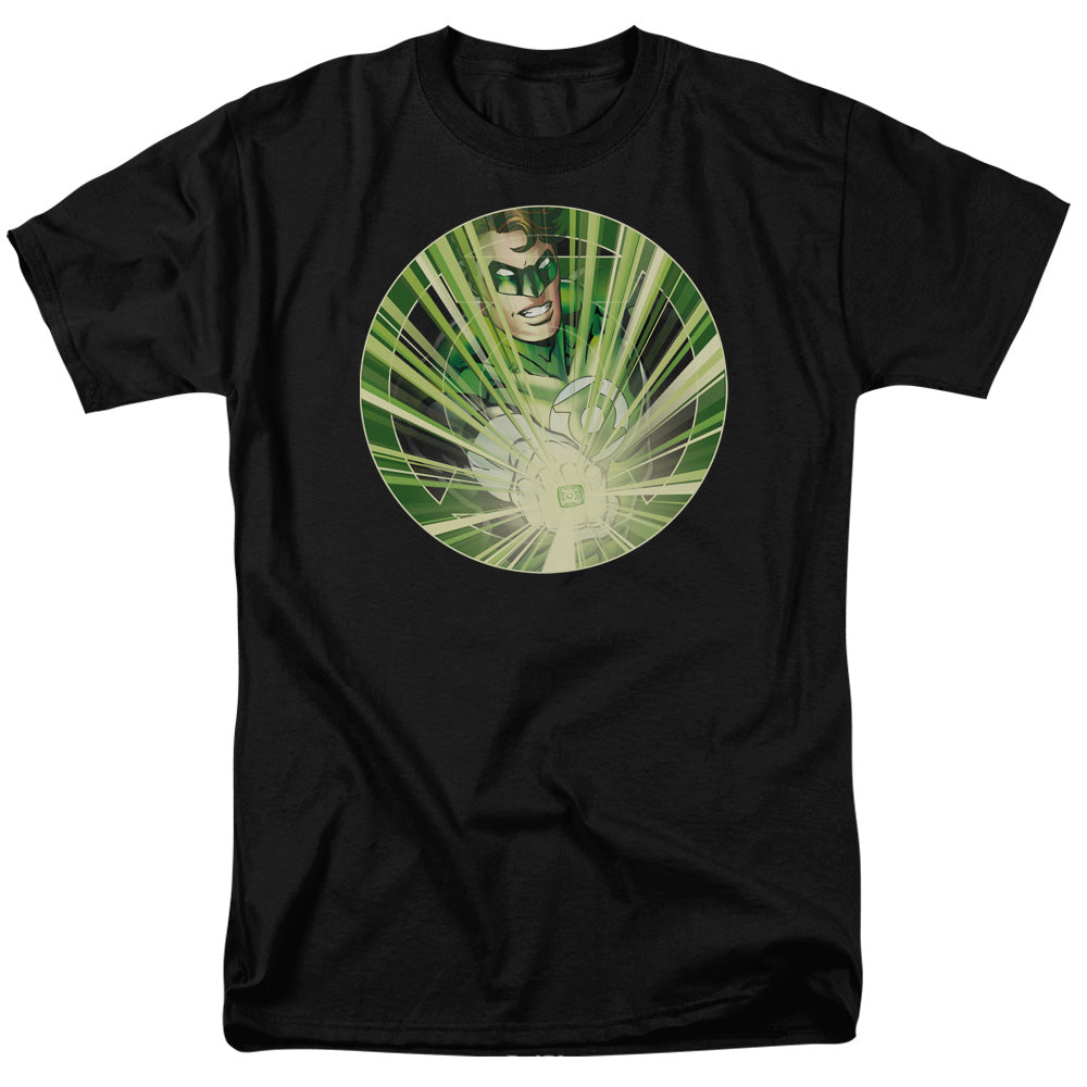 GREEN LANTERN/LIGHT EM UP - S/S ADULT 18/1 - BLACK