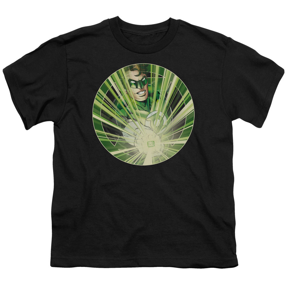 GREEN LANTERN/LIGHT EM UP - S/S YOUTH 18/1 - BLACK