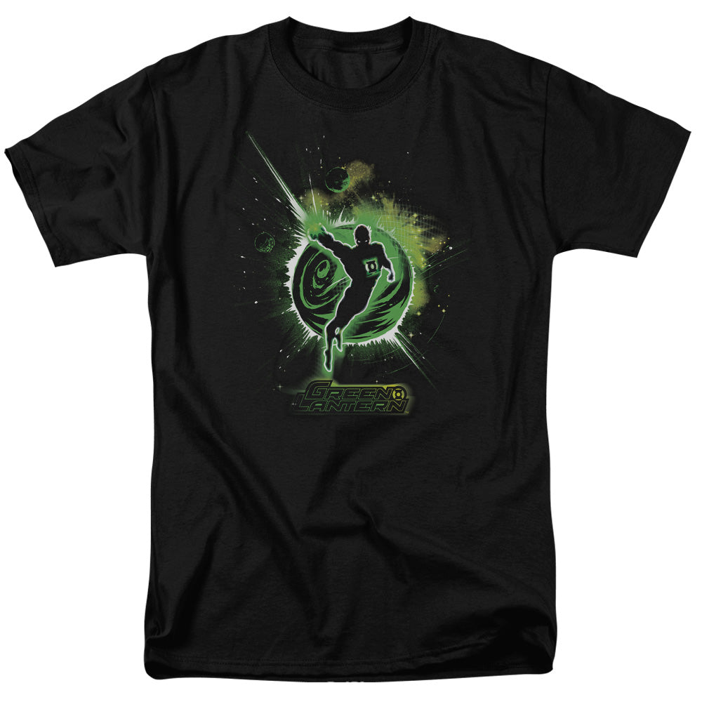 GREEN LANTERN/SHADOW LANTERN - S/S ADULT 18/1 - BLACK