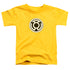 GREEN LANTERN/SINESTRO CORPS LOGO - S/S TODDLER TEE - YELLOW