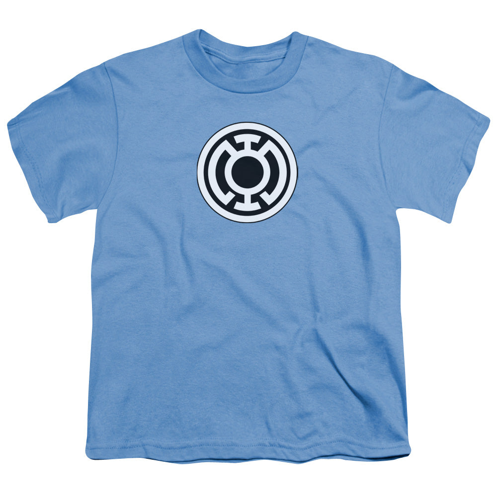 GREEN LANTERN/BLUE LANTERN LOGO - S/S YOUTH 18/1 - CAROLINA BLUE