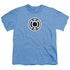 GREEN LANTERN/BLUE LANTERN LOGO - S/S YOUTH 18/1 - CAROLINA BLUE