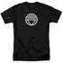 GREEN LANTERN/BLACK LANTERN LOGO - S/S ADULT 18/1 - BLACK