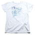 GREEN LANTERN/WHITE LANTERN SINESTRO - S/S WOMENS TEE - WHITE