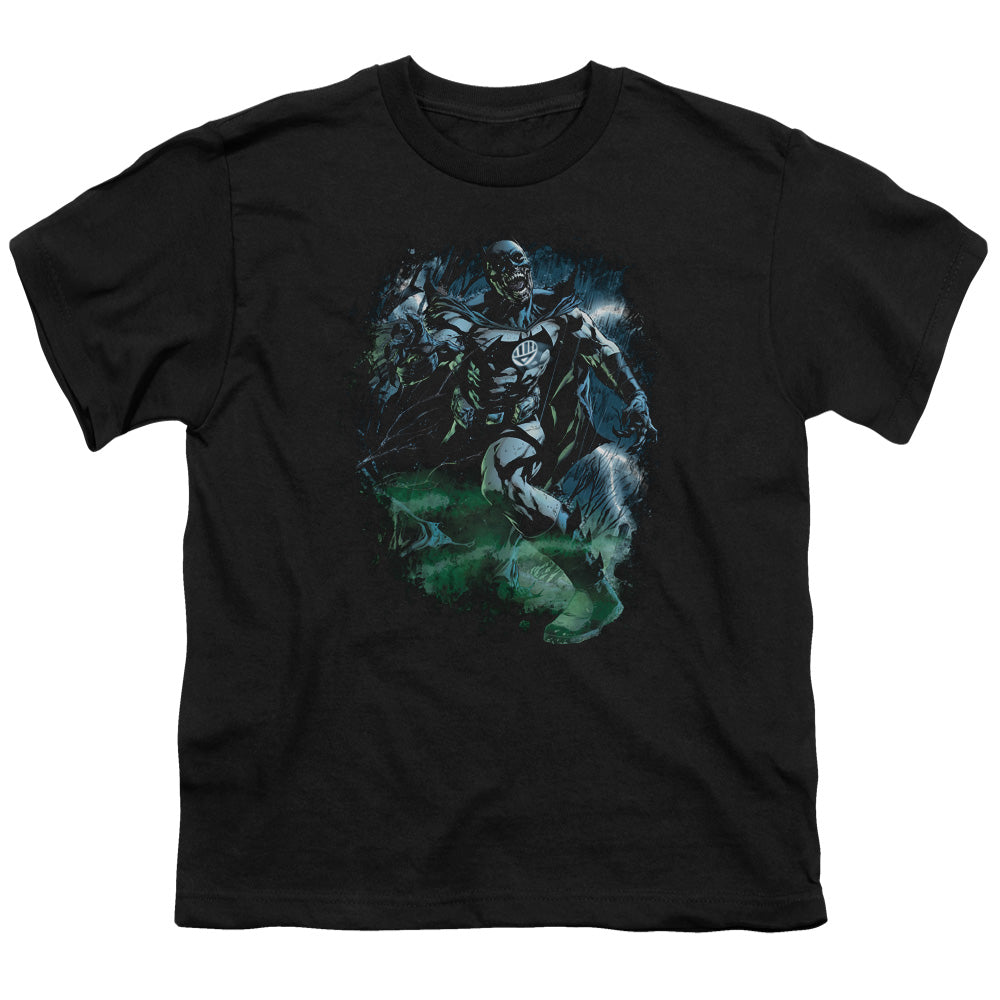GREEN LANTERN/BLACK LANTERN BATMAN - S/S YOUTH 18/1 - BLACK