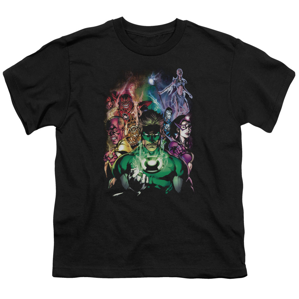 GREEN LANTERN/THE NEW GUARDIANS - S/S YOUTH 18/1 - BLACK