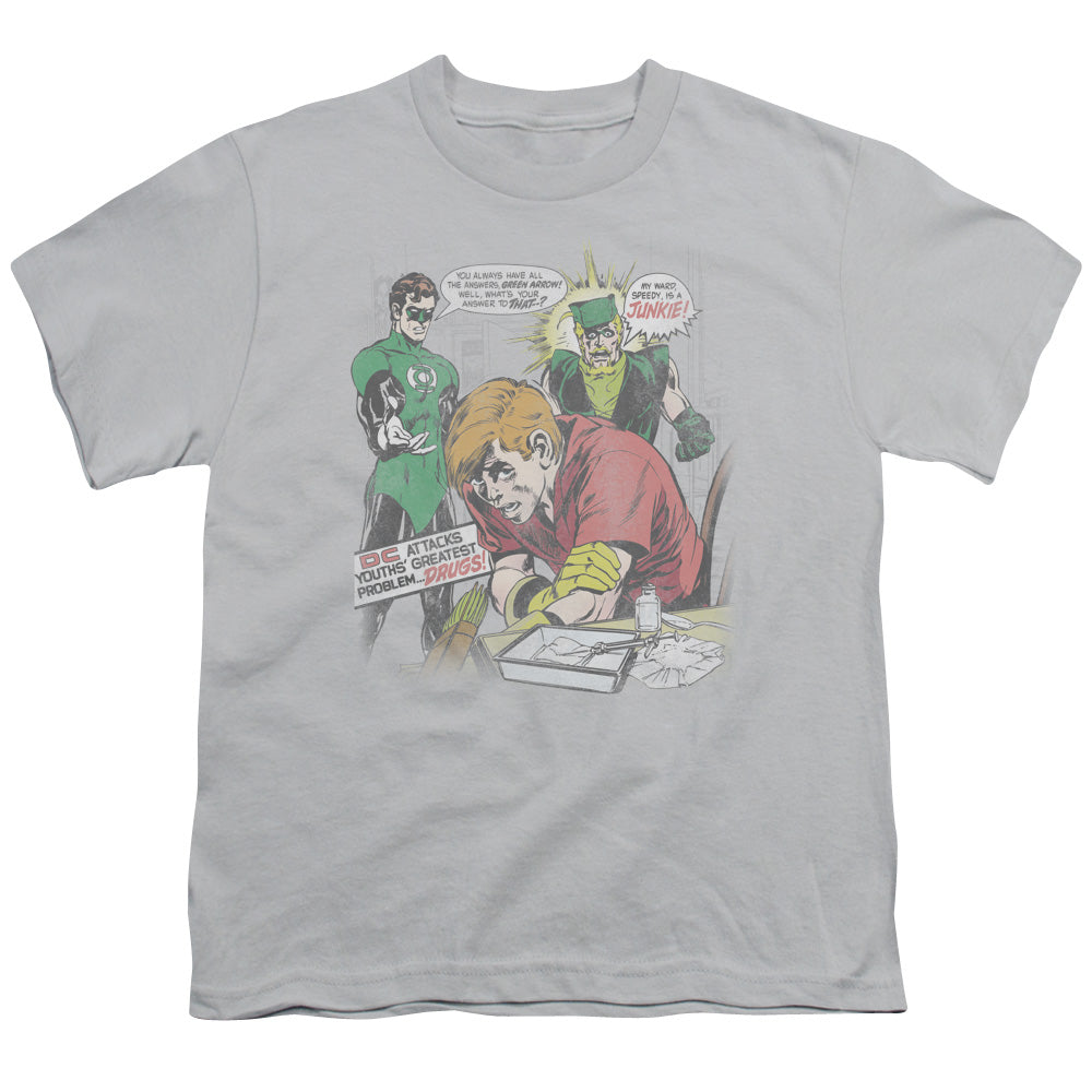 GREEN LANTERN/SPEEDY JUNKIE - S/S YOUTH 18/1 - SILVER
