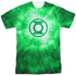 GREEN LANTERN/GREEN ENERGY (FRONT/BACK PRINT) -  S/S ADULT POLY CREW - MULTI