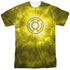 GREEN LANTERN/YELLOW ENERGY (FRONT/BACK PRINT) -  S/S ADULT POLY CREW - MULTI