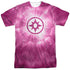 GREEN LANTERN/SAPPHIRE ENERGY (FRONT/BACK PRINT) -  S/S ADULT POLY CREW - MULTI