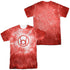 GREEN LANTERN/RED ENERGY (FRONT/BACK PRINT) -  S/S ADULT POLY CREW - MULTI