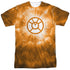 GREEN LANTERN/ORANGE ENERGY (FRONT/BACK PRINT) -  S/S ADULT POLY CREW - MULTI