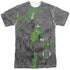 GREEN LANTERN/VANQUISH EVIL (FRONT/BACK PRINT) -  S/S ADULT POLY CREW - MULTI