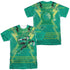 GREEN LANTERN/WEILD THE LOGO (FRONT/BACK PRINT) -  S/S ADULT POLY CREW - MULTI
