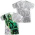 GREEN LANTERN/LIGHT EM UP (FRONT/BACK PRINT) - S/S ADULT POLY CREW - MULTI