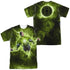 GREEN LANTERN/INNER STRENGTH (FRONT/BACK PRINT) - S/S ADULT POLY CREW - MULTI