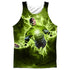 GREEN LANTERN/INNER STRENGTH (FRONT/BACK PRINT) - ADULT POLY TANK TOP - MULTI
