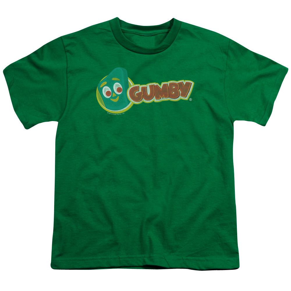 GUMBY/LOGO - S/S YOUTH 18/1 - KELLY GREEN