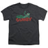 GUMBY/ON LOGO - S/S YOUTH 18/1 - CHARCOAL