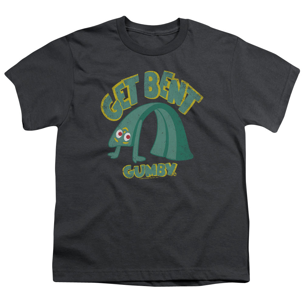 GUMBY/GET BENT - S/S YOUTH 18/1 - CHARCOAL