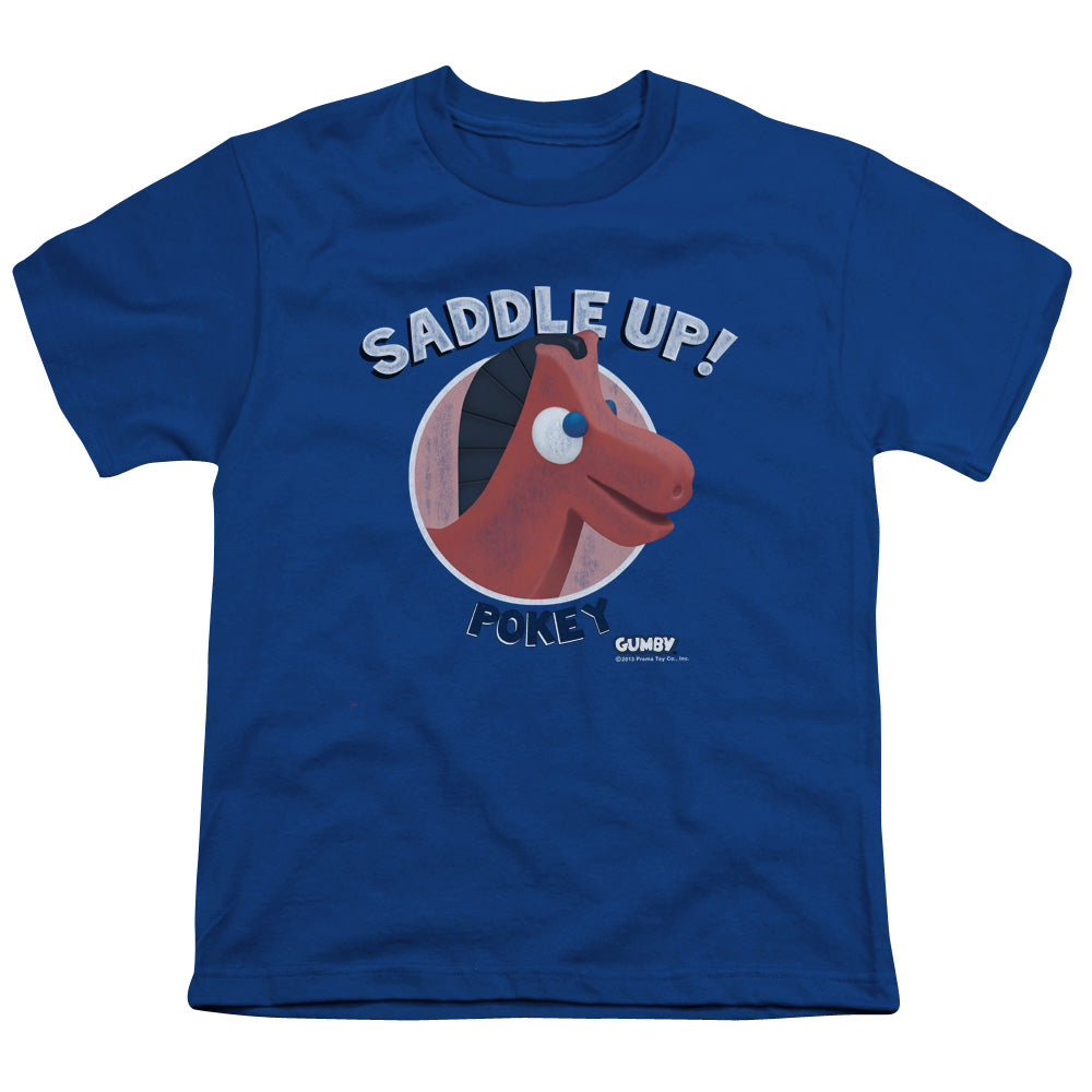 GUMBY/SADDLE UP - S/S YOUTH 18/1 - ROYAL BLUE
