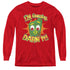 GUMBY/DARN IT - YOUTH LONG SLEEVE TEE - RED