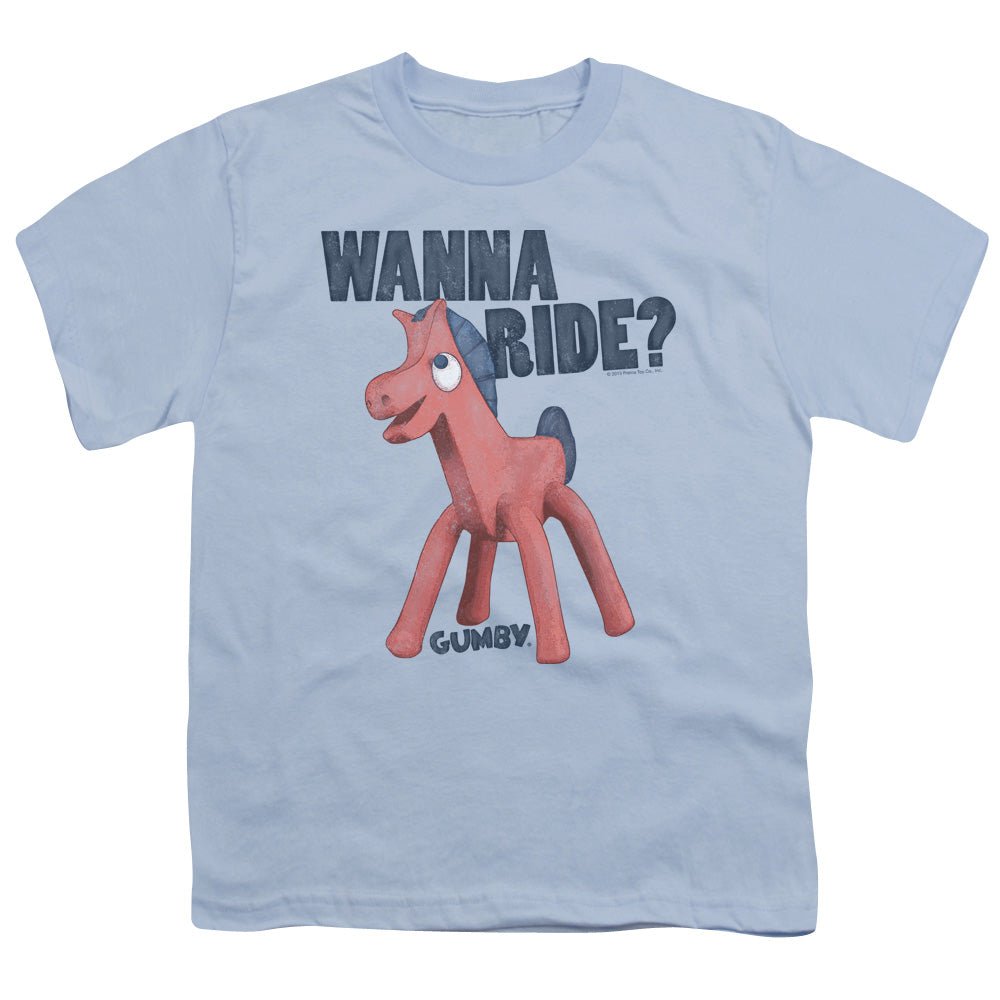 GUMBY/WANNA RIDE - S/S YOUTH 18/1 - LIGHT BLUE