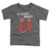 GUMBY/U MAD BRO - S/S TODDLER TEE - CHARCOAL