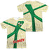 GUMBY/STRETCHED (FRONT/BACK PRINT) - S/S ADULT POLY CREW - SUBLIMATE WHITE