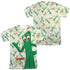 GUMBY/FRIENDLY GREETING (FRONT/BACK PRINT) - S/S ADULT POLY CREW - SUBLIMATE WHITE