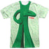 GUMBY/GUMB ME SUB (FRONT/BACK PRINT) - S/S ADULT POLY CREW - SUBLIMATE WHITE