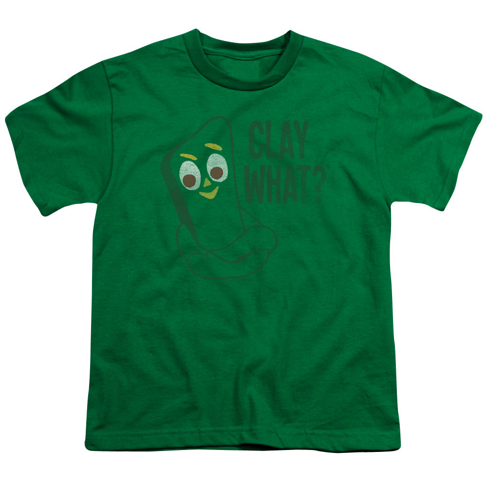 GUMBY/CLAY WHAT - S/S YOUTH 18/1 - KELLY GREEN