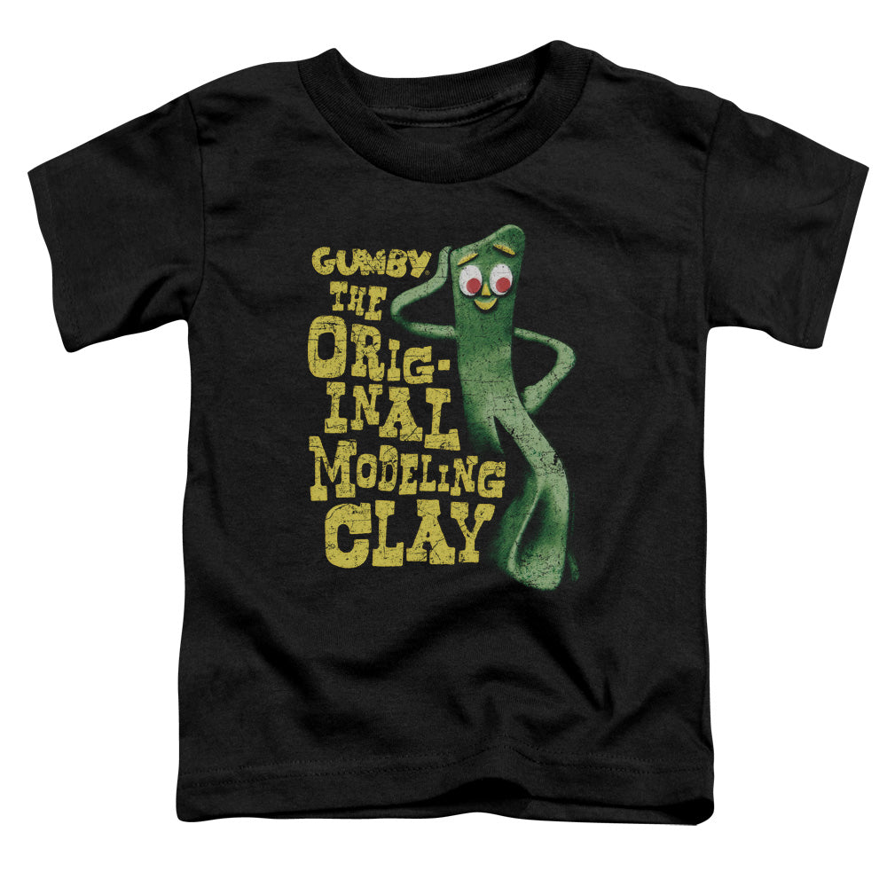 GUMBY/SO PUNNY - S/S TODDLER TEE - BLACK