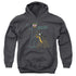 GUMBY/OUTLINES - YOUTH PULLOVER HOODIE - CHARCOAL