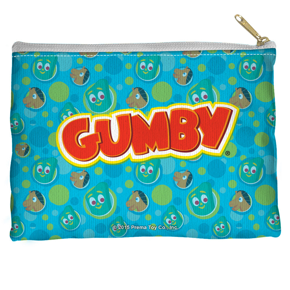 GUMBY/BEST FRIENDS - STRAIGHT BOTTOM ACCESSORY POUCH
