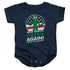 GUMBY/FOR PRESIDENT - INFANT SNAPSUIT - NAVY