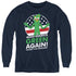 GUMBY/FOR PRESIDENT - YOUTH LONG SLEEVE TEE - NAVY
