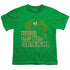 GUMBY/KISS ME IM GREEN - S/S YOUTH 18/1 - KELLY GREEN