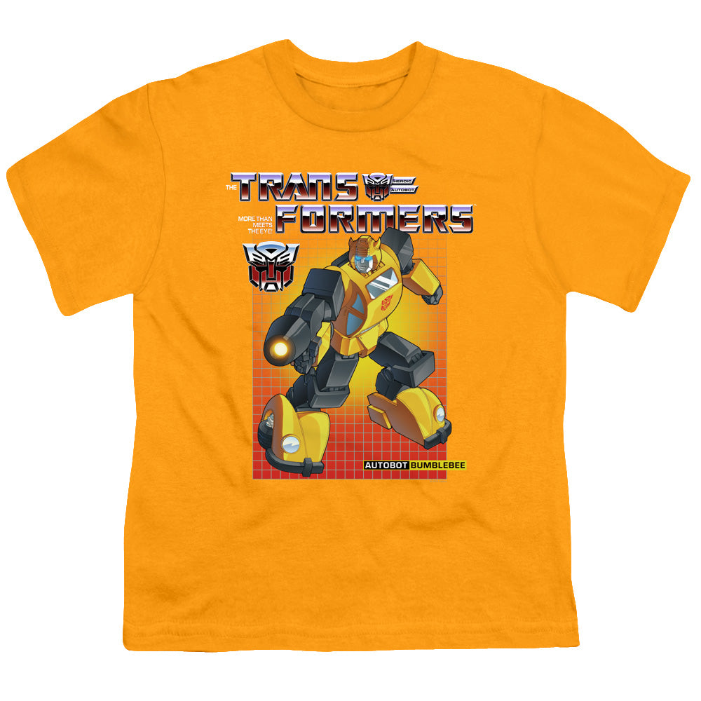 TRANSFORMERS/BUMBLEBEE - S/S YOUTH 18/1 - GOLD