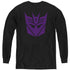 TRANSFORMERS/DECEPTICON - YOUTH LONG SLEEVE TEE - BLACK