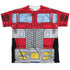 TRANSFORMERS/OPTIMUS PRIME COSTUME (FRONT/BACK PRINT) - S/S YOUTH POLY CREW - MULTI