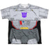 TRANSFORMERS/MEGATRON COSTUME (FRONT/BACK PRINT) - S/S YOUTH POLY CREW - MULTI