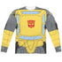 TRANSFORMERS/BUMBLEBEE COSTUME (FRONT/BACK PRINT) - L/S ADULT POLY CREW  - MULTI