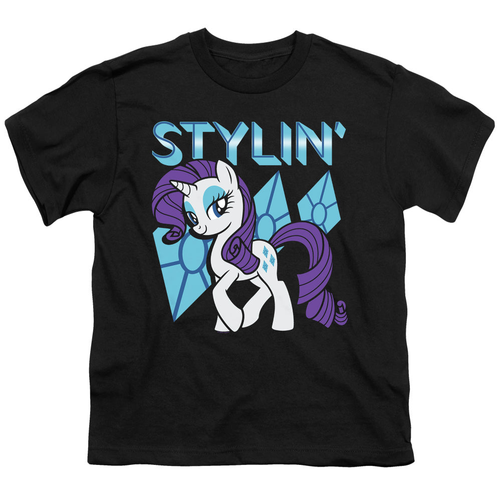 MY LITTLE PONY TV/STYLIN - S/S YOUTH 18/1 - BLACK