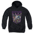 TRANSFORMERS/DECEPTICON COLLAGE - YOUTH PULLOVER HOODIE - BLACK