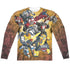 TRANSFORMERS/AUTOBOTS V DECEPTICONS (FRONT/BACK PRINT) - L/S ADULT POLY CREW  - MULTI