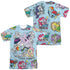MY LITTLE PONY TV/PONY COMIC (FRONT/BACK PRINT) - S/S ADULT POLY CREW - MULTI