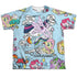 MY LITTLE PONY TV/PONY COMIC (FRONT/BACK PRINT) - S/S YOUTH POLY CREW - MULTI