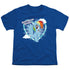 MY LITTLE PONY TV/RAINBOW DASH - S/S YOUTH 18/1 - ROYAL BLUE
